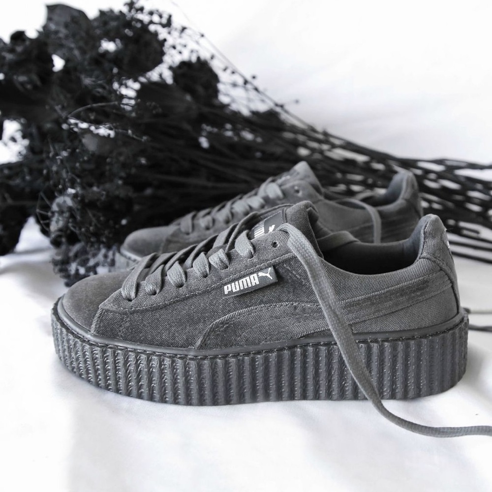 😱 Puma X Fenty Velvet Creepers/ Glacier Colorway